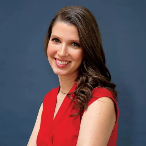 Sarah Miller smiling